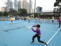 Gallipoli Youth Cup 2019 MELBOURNE, AUSTRALIA - APRIL 24: Gallipoli Youth Cup 2019 media opportunity at the National Tennis Centre on April 24, 2019 in Melbourne, Australia. (Photo by Scott Barbour/Getty Images) 775332469