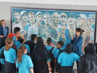 Gallipoli Youth Cup 2019 MELBOURNE, AUSTRALIA - APRIL 24: Gallipoli Youth Cup 2019 media opportunity at the National Tennis Centre on April 24, 2019 in Melbourne, Australia. (Photo by Scott Barbour/Getty Images) 775332469
